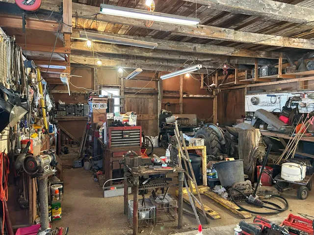 a view of storage and utility room