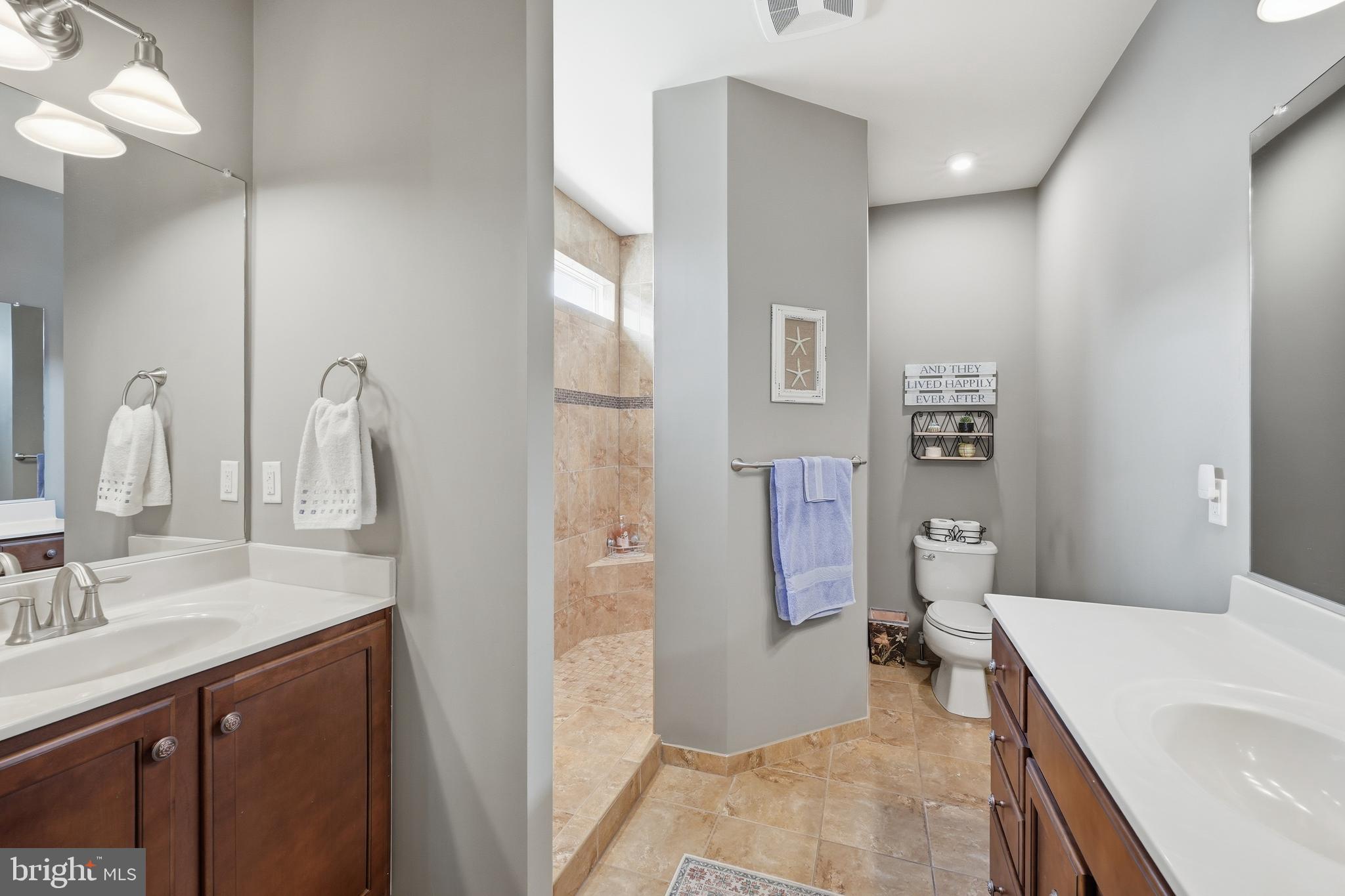 31880 Two Ponds Road Selbyville, DE 19975 - Photo 22 of 35 Walk-in Shower & Two Vanities.