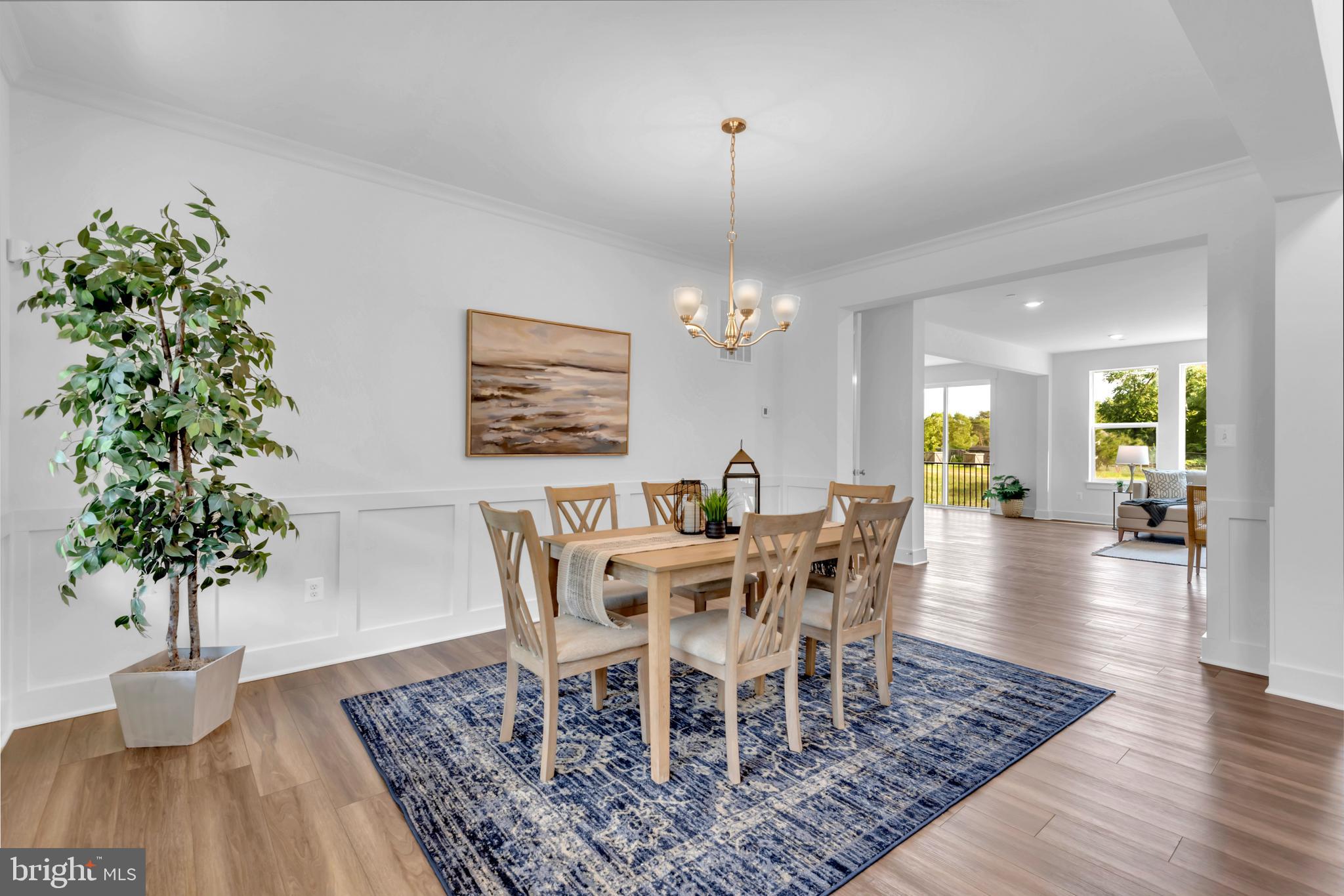1331 German Driveway Hanover, MD 21076 - Photo 24 of 87 a view of a dining room with furniture window and wooden floor