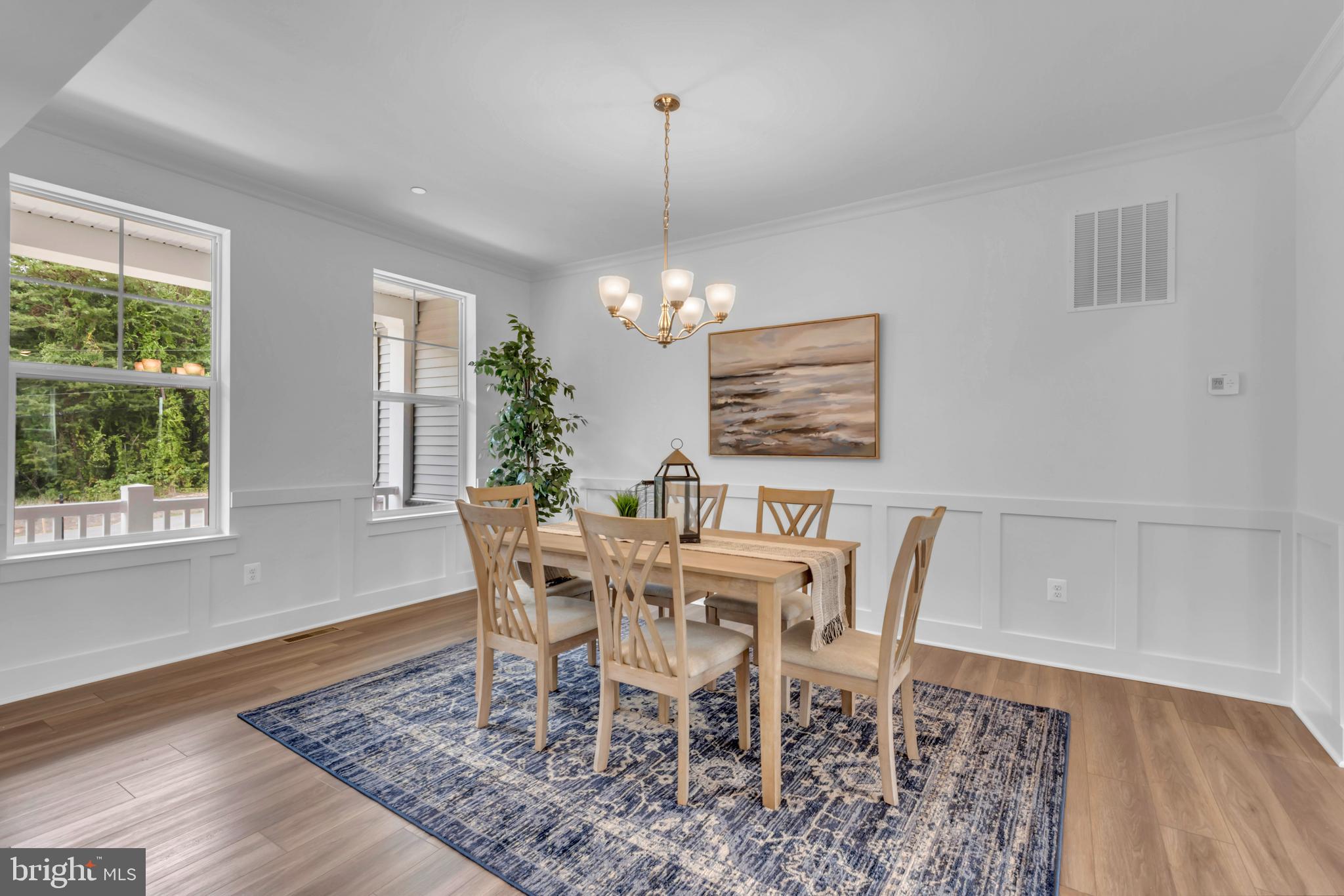 1331 German Driveway Hanover, MD 21076 - Photo 25 of 87 a view of a dining room with furniture window and outside view