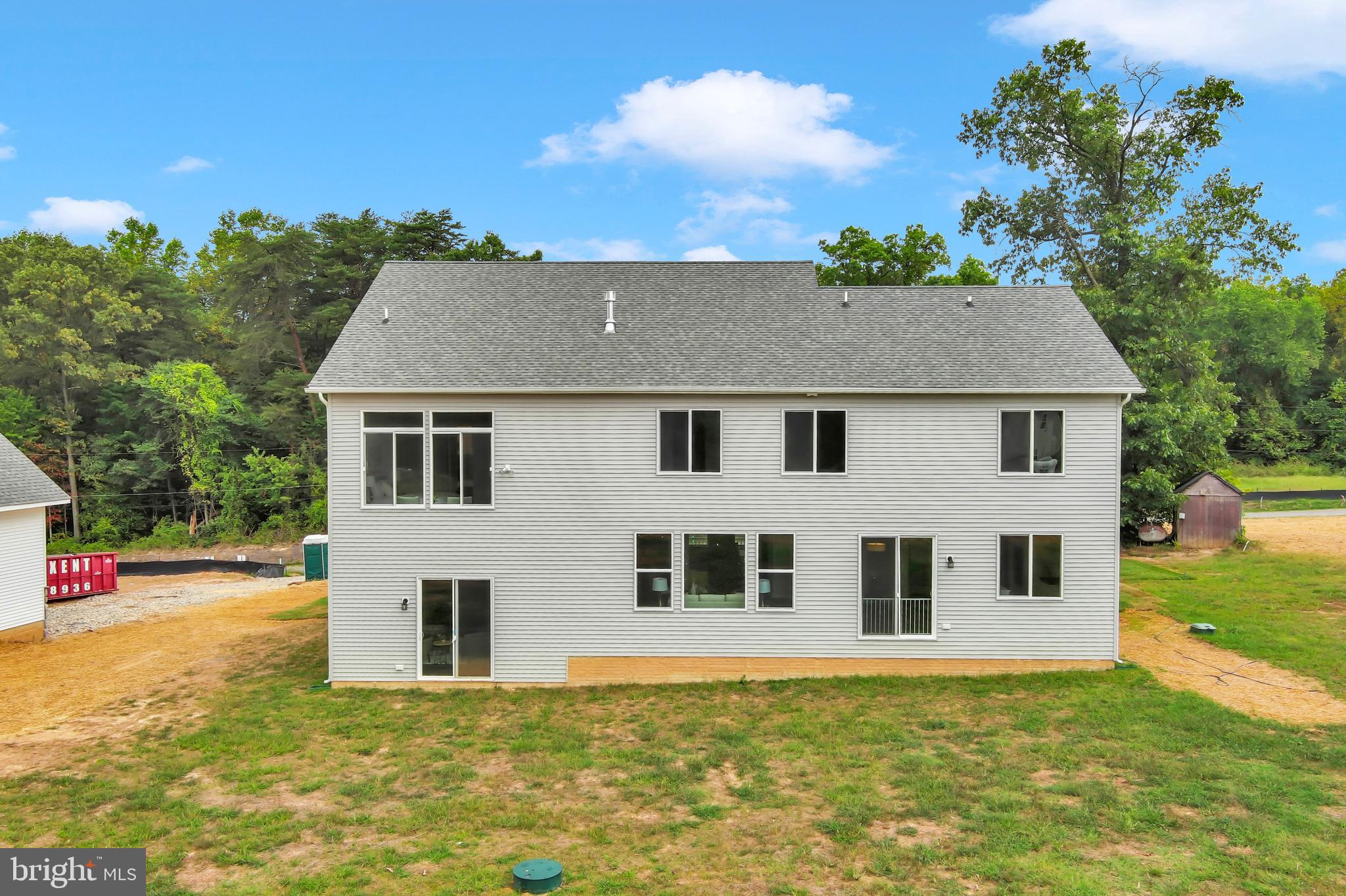 1331 German Driveway Hanover, MD 21076 - Photo 84 of 87 a aerial view of a house next to a yard with big trees