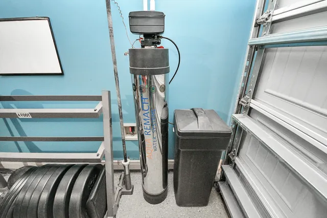 a view of storage and utility room