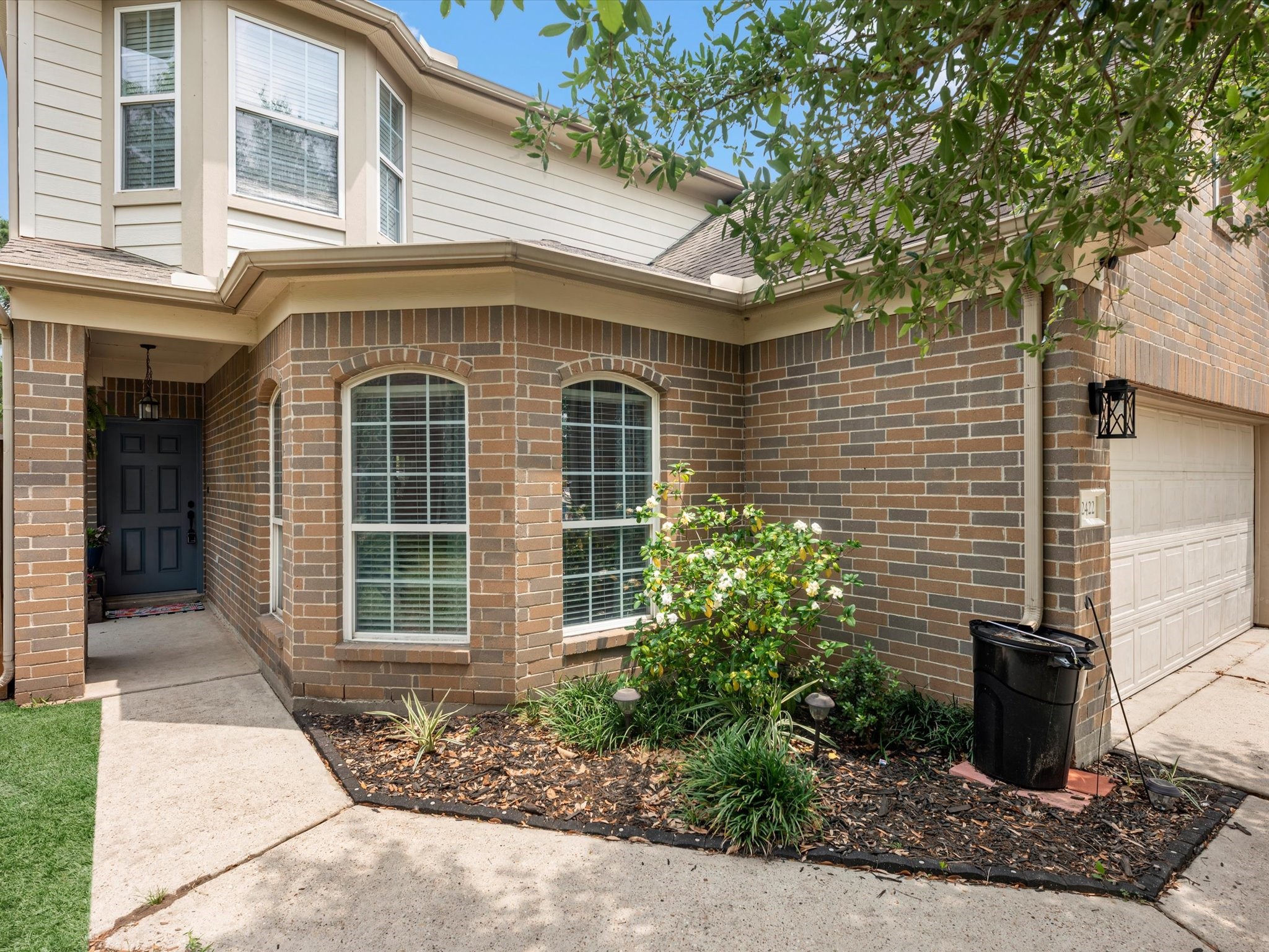 22422 Lamaster Lane Spring, TX 77373 - Photo 2 of 35 Front entry walkway leading to the front door.