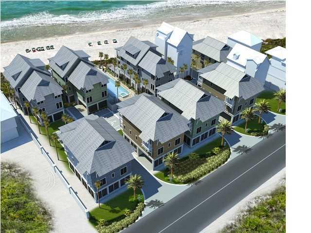 7 Winston Ln Inlet Beach Inlet Beach, FL 32461 - Photo 2 of 19 an aerial view of a house with a yard