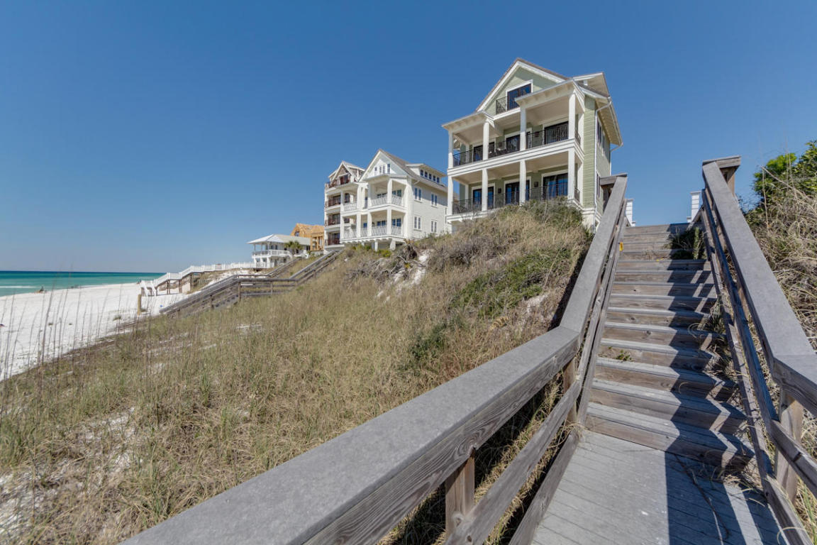 7 Winston Ln Inlet Beach Inlet Beach, FL 32461 - Photo 7 of 19 a view of a tall building with wooden stairs