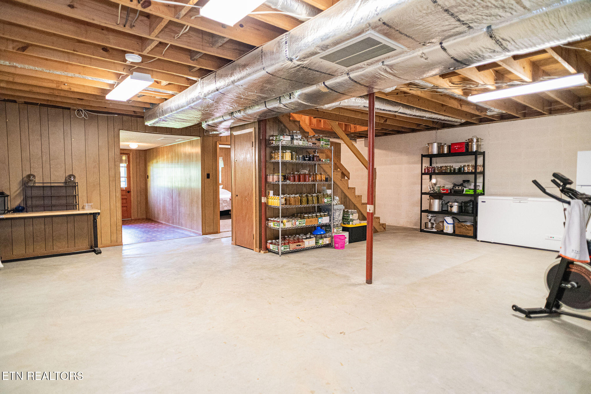 250 Burkhart Road Maynardville, TN 37807 - Photo 23 of 49 Partially Finished Basement