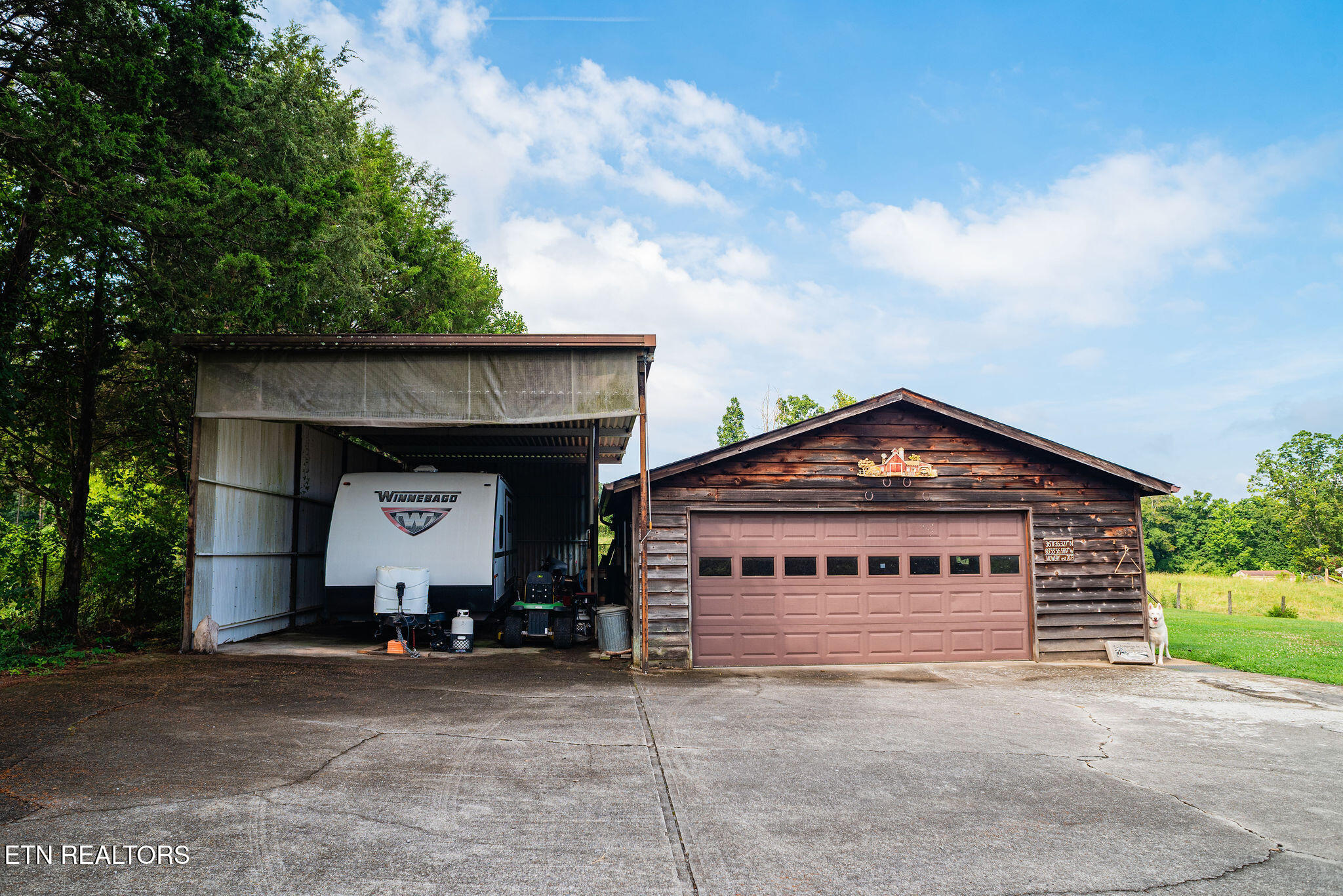 250 Burkhart Road Maynardville, TN 37807 - Photo 29 of 49 Detached Garage