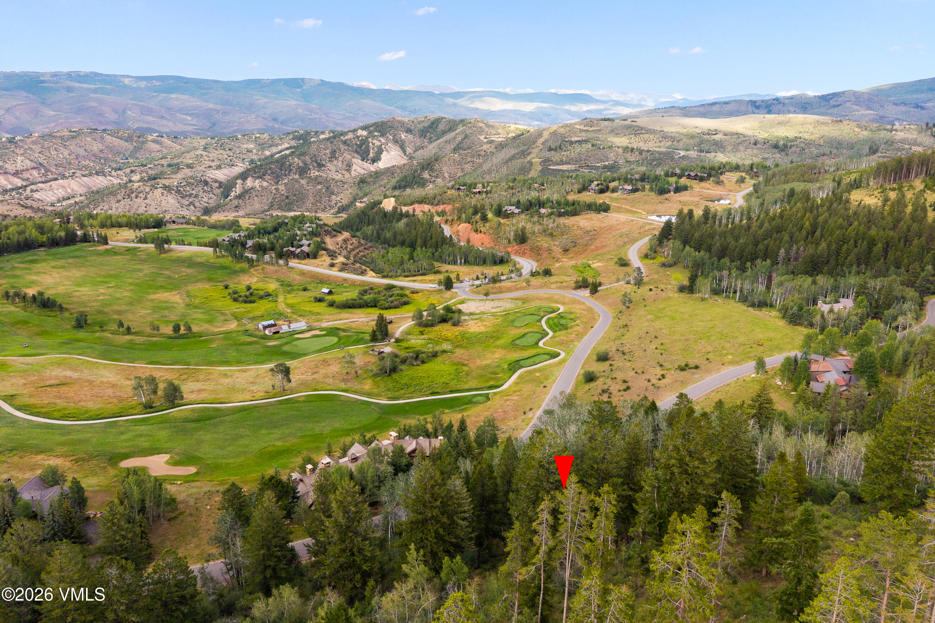 121 Elk Spring Trail Edwards, CO 81632 - Photo 13 of 26 Ariel of Lot and View
