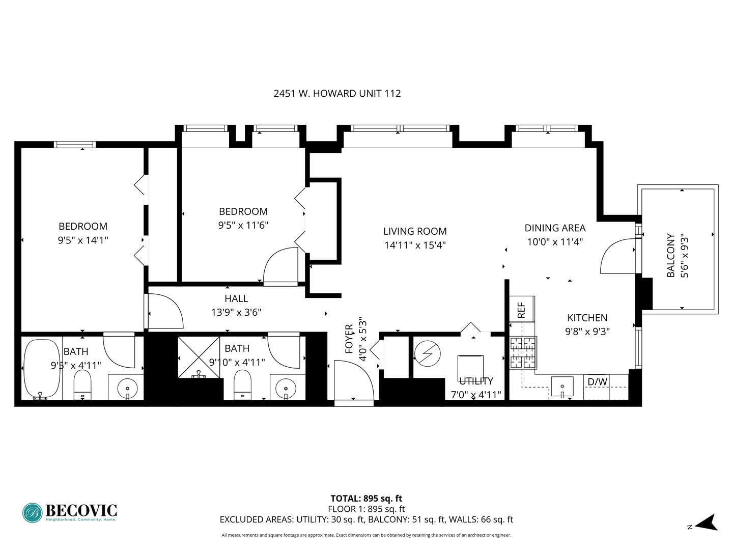 2451 West Howard Street, Unit 112 Chicago, IL 60645 - Photo 13 of 15