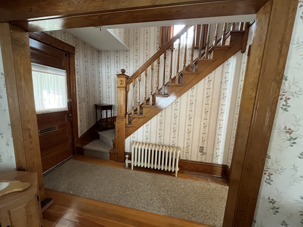 22 Commonwealth Avenue Worcester, MA 01604 - Photo 11 of 23 a view of entryway with a door and wooden floor