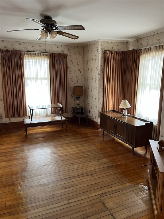 22 Commonwealth Avenue Worcester, MA 01604 - Photo 20 of 23 a view of room with window and hardwood floor