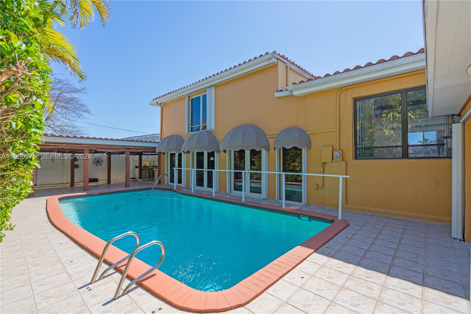 7941 Southwest 18th Terrace Miami, FL 33155 - Photo 42 of 60 a view of a house with pool