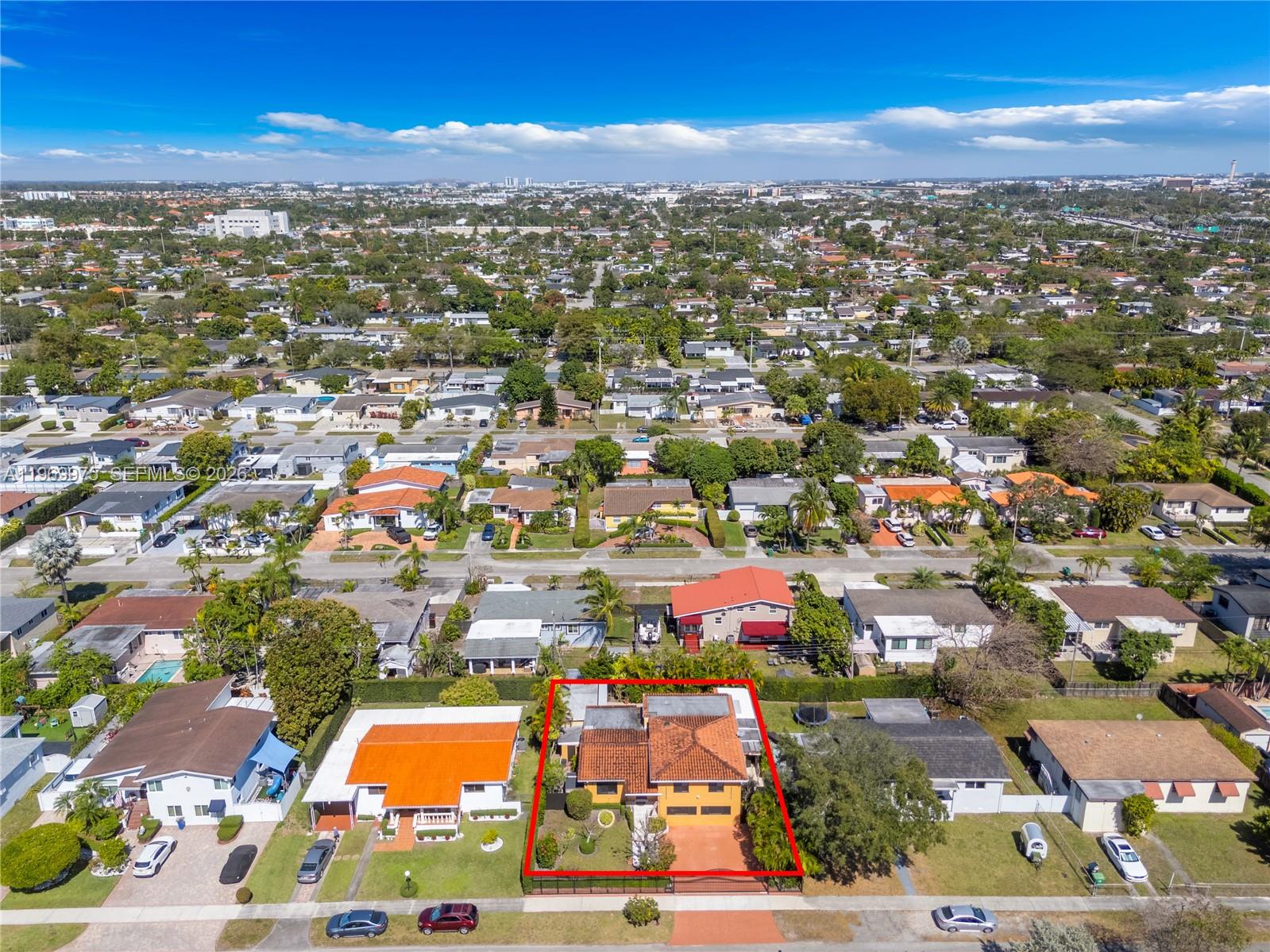 7941 Southwest 18th Terrace Miami, FL 33155 - Photo 50 of 60 an aerial view of residential houses with outdoor space