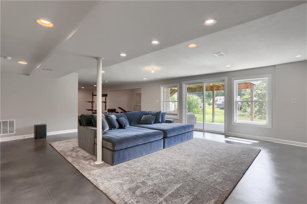 237 Tamarack Drive Gibsonia, PA 15044 - Photo 34 of 48 a living room with furniture and a large window