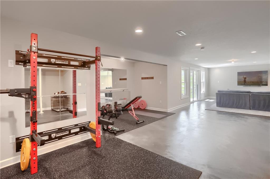 237 Tamarack Drive Gibsonia, PA 15044 - Photo 38 of 48 a view of a room with gym equipment