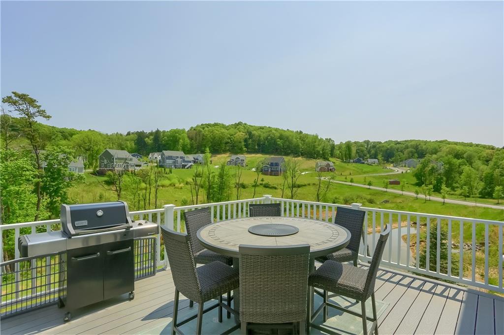 237 Tamarack Drive Gibsonia, PA 15044 - Photo 43 of 48 a view of a chairs and table on the deck