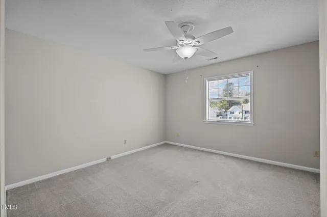 a view of a hallway with entryway