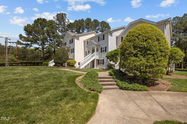a view of a house with a patio