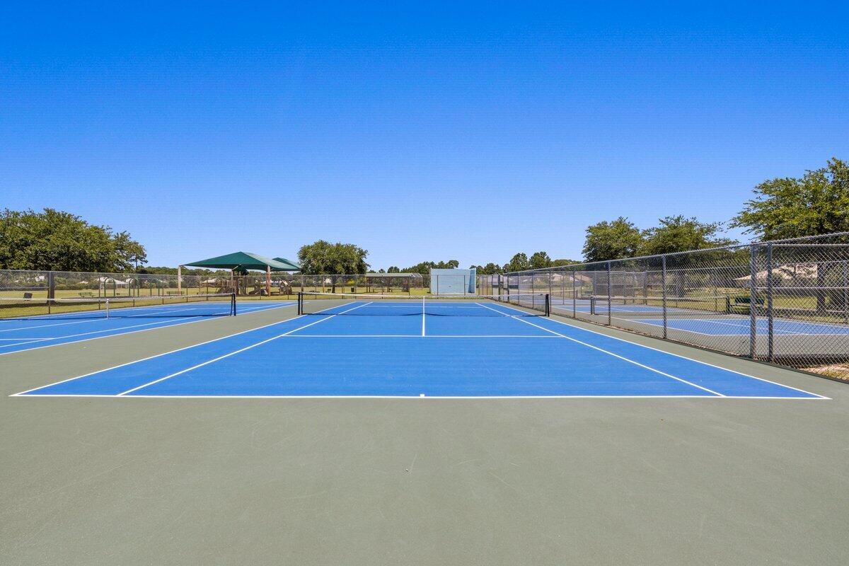 40 Red Bay Court Santa Rosa Beach, FL 32459 - Photo 42 of 49 a view of an outdoor space and tennis court