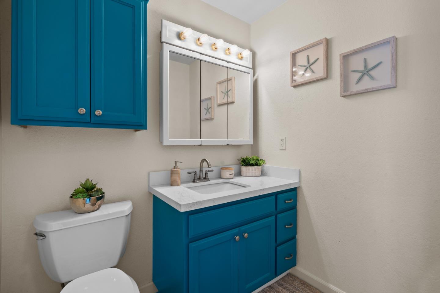 3585 Surry Place Fremont, CA 94536 - Photo 16 of 47 a bathroom with a toilet sink and mirror