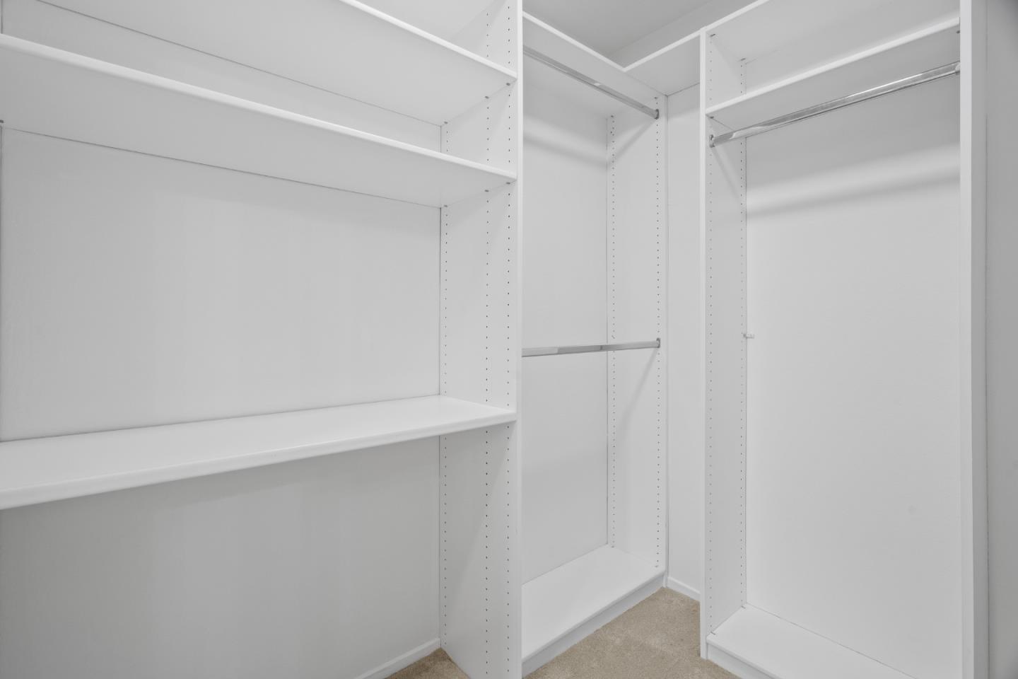 3585 Surry Place Fremont, CA 94536 - Photo 21 of 47 a view of an empty walk in closet