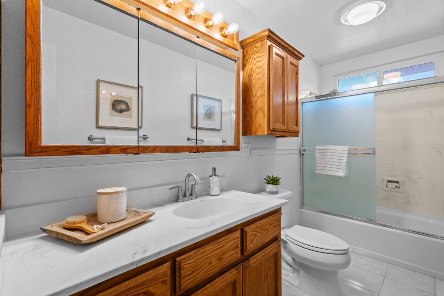 3585 Surry Place Fremont, CA 94536 - Photo 28 of 47 a bathroom with a toilet sink and mirror