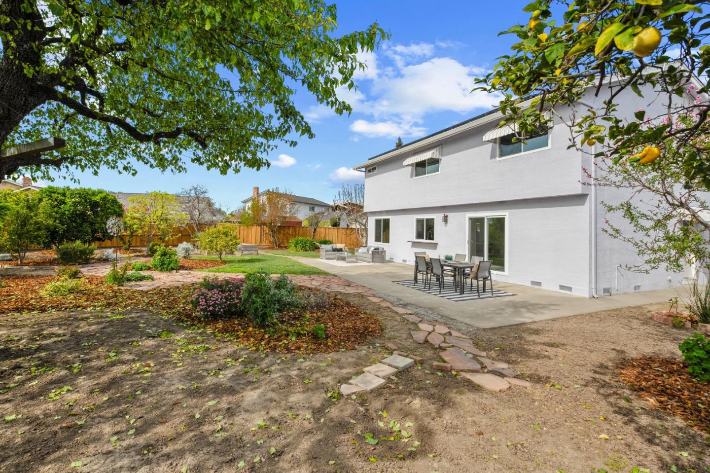 3585 Surry Place Fremont, CA 94536 - Photo 33 of 47 a view of a house with a patio