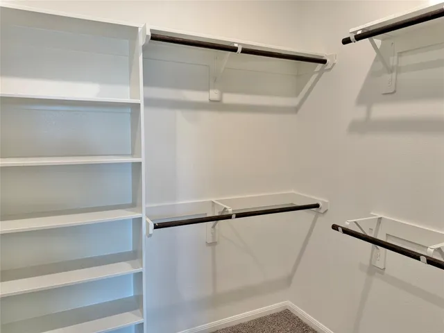 a view of walk in closet