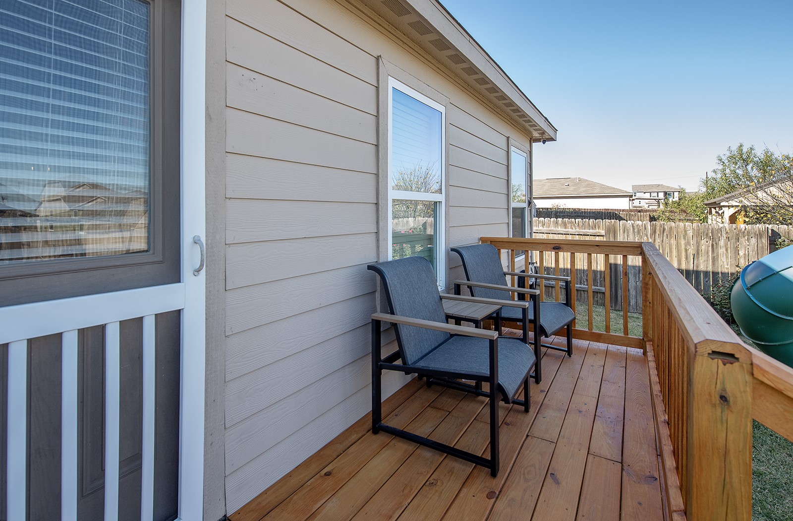 216 Millers Loop Jarrell, TX 76537 - Photo 25 of 31 View of wooden terrace