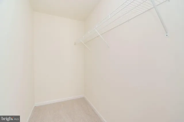 a small space with a white wall