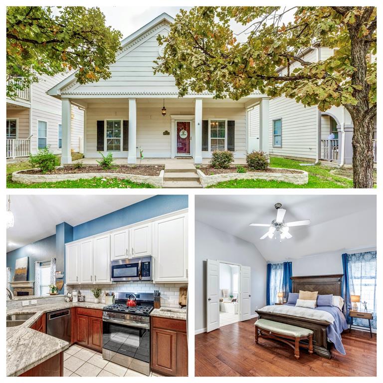 1712 Jasmine Trail Savannah, TX 76227 - Photo 2 of 21 a view of a kitchen with kitchen island and a sink