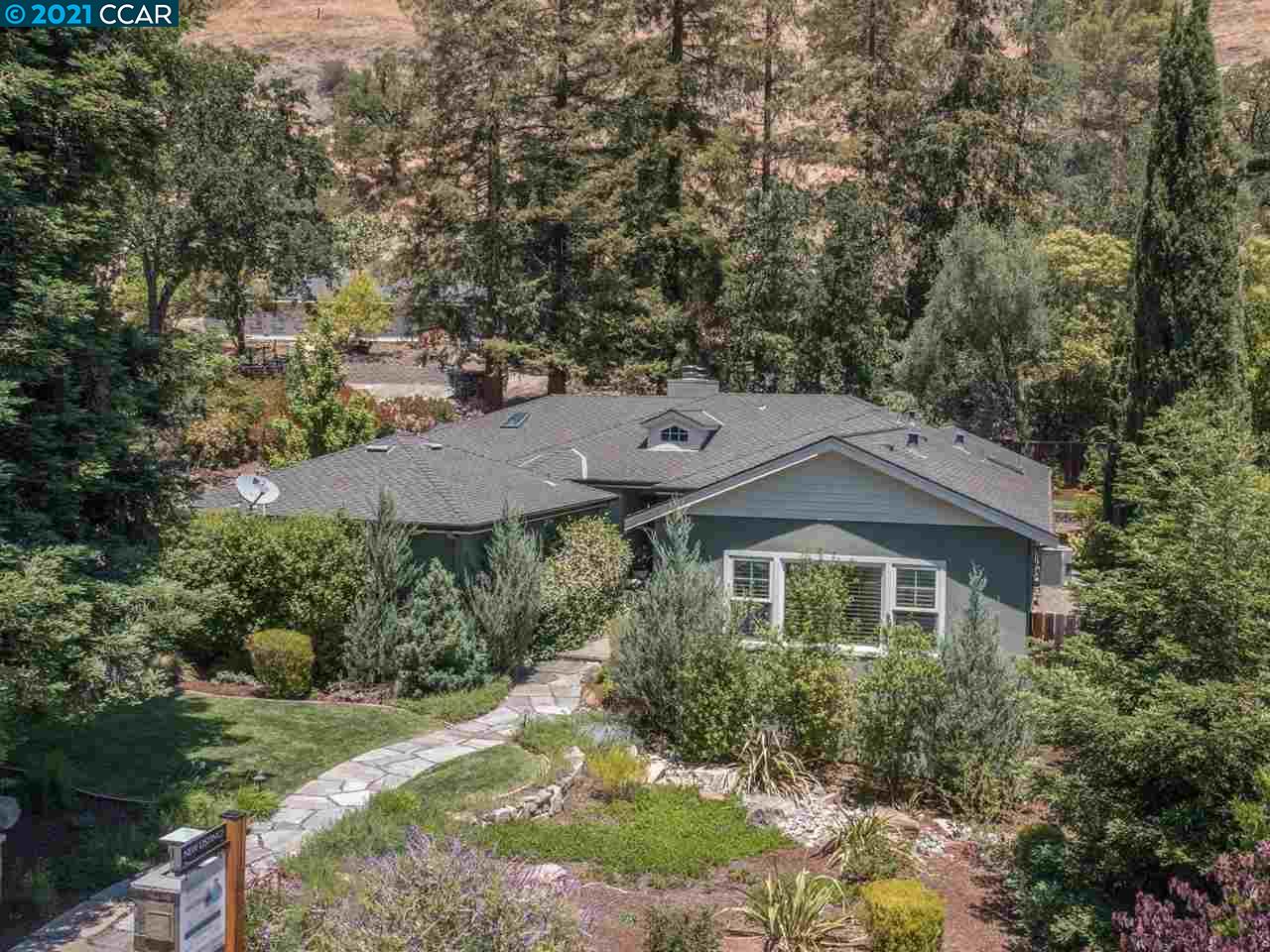 1564 Springbrook Road Walnut Creek, CA 94597 - Photo 1 of 1 a aerial view of a house