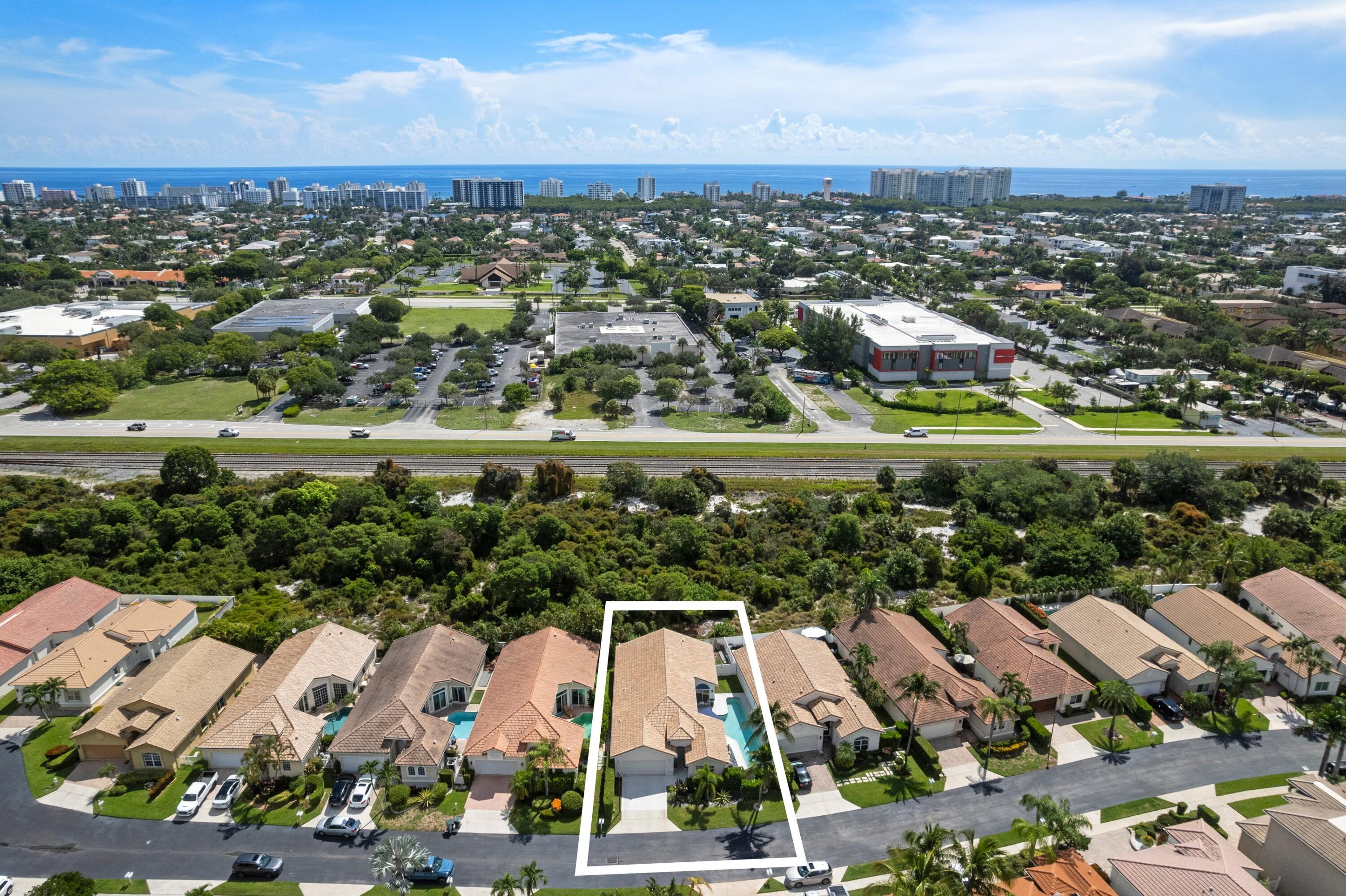7140 Northwest Turtle Walk Boca Raton, FL 33487 - Photo 1 of 49 Aerial