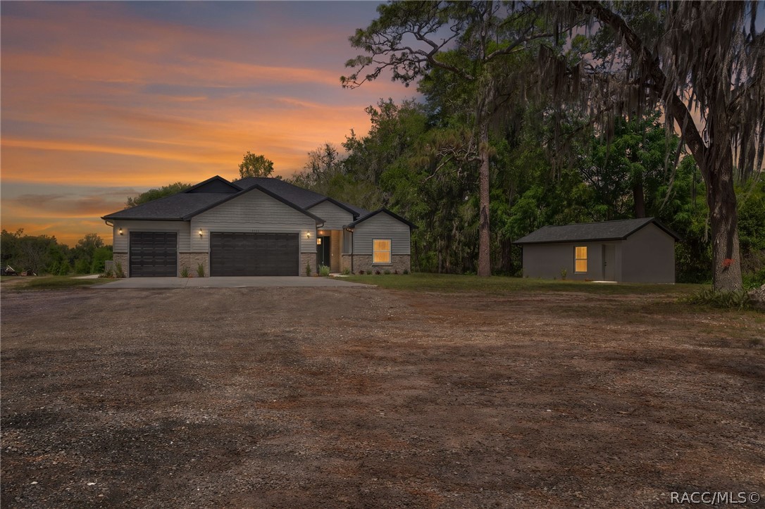 4530 South Florida Avenue Inverness, FL 34450 - Photo 39 of 100 a view of house with backyard space and balcony