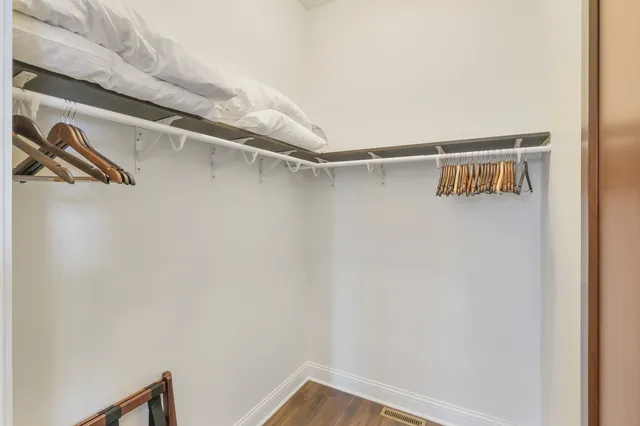 a view of walk in closet