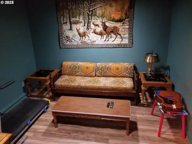 a living room with a couch