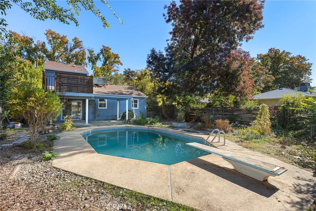 1617 Arcadian Avenue Chico, CA 95926 - Photo 28 of 34 a view of a house with swimming pool and sitting area