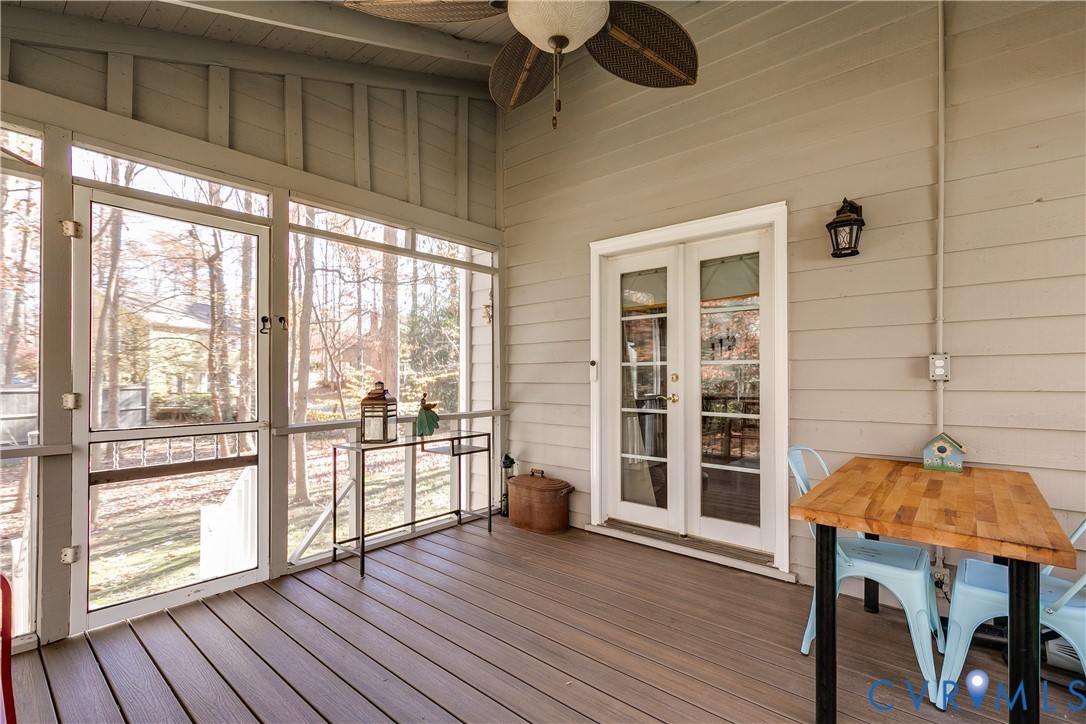 3201 Fox Chase Road Midlothian, VA 23112 - Photo 8 of 38 Screened Porch