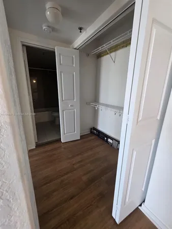a view of walk in closet