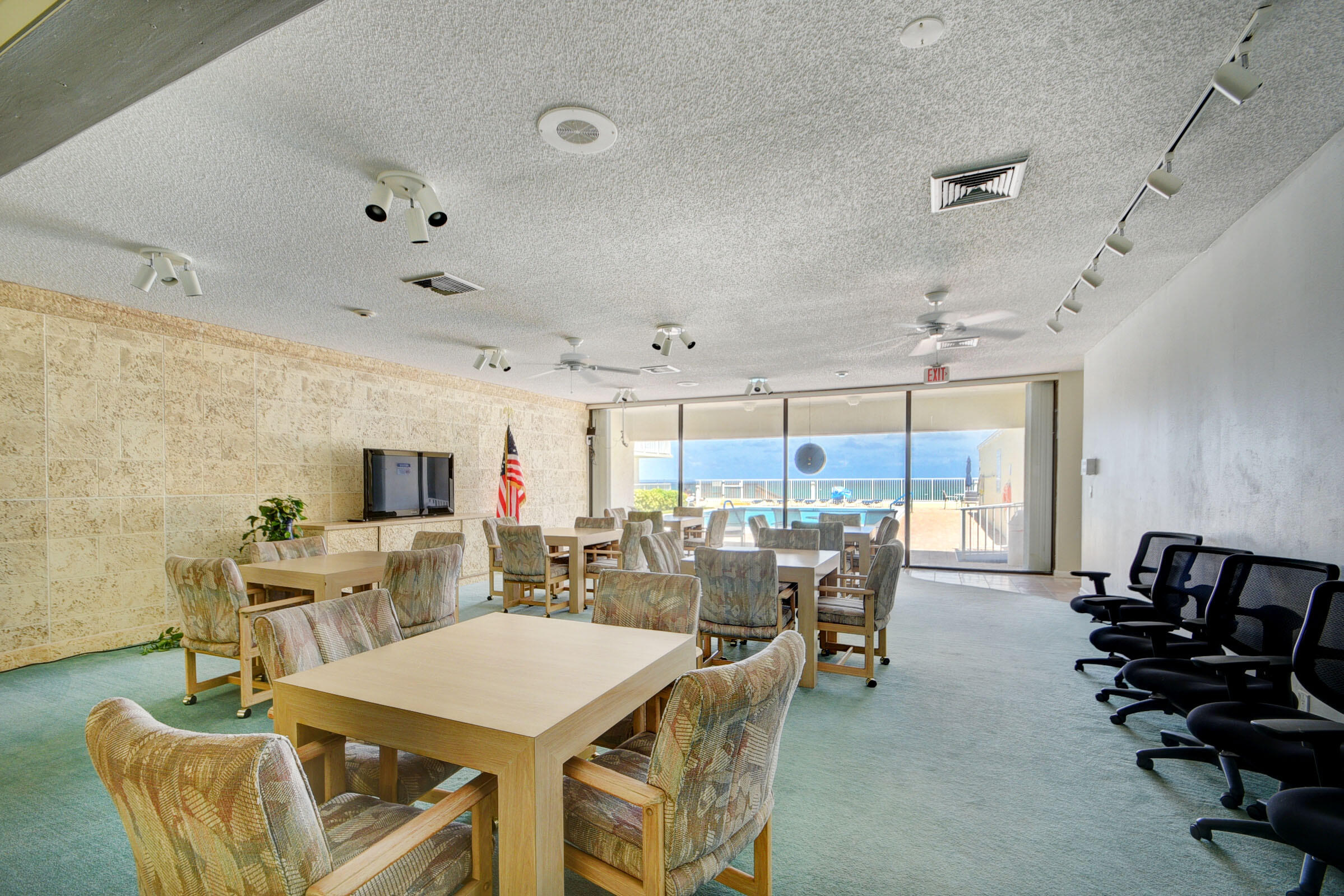 3540 South Ocean Boulevard, Unit 608 South Palm Beach, FL 33480 - Photo 31 of 35 a view of a dining room with furniture