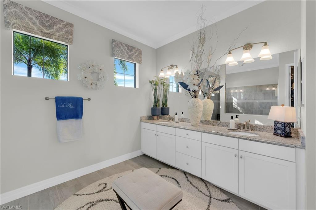 17852 Rosehill Court Estero, FL 33928 - Photo 24 of 50 Dual Sinks with Granite Countertop