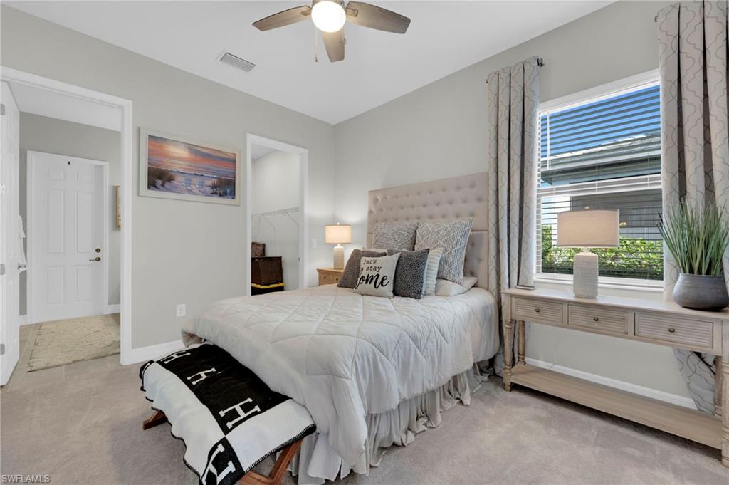 17852 Rosehill Court Estero, FL 33928 - Photo 28 of 50 Guest Bedroom with en-suite bath
