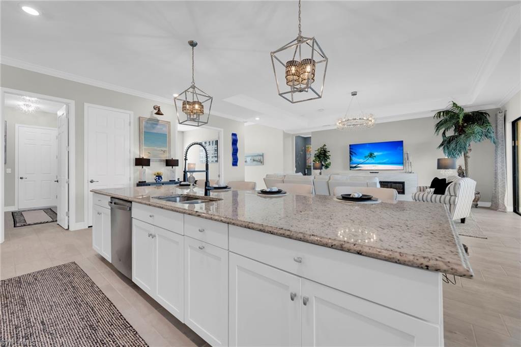 17852 Rosehill Court Estero, FL 33928 - Photo 8 of 50 Massive 12.5 ft Island for family gathering