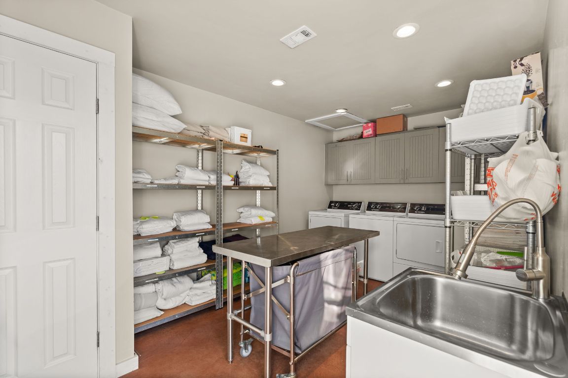 365 Billy Sisson Road Johnson City, TX 78636 - Photo 33 of 40 a kitchen that has a sink and a stove in it