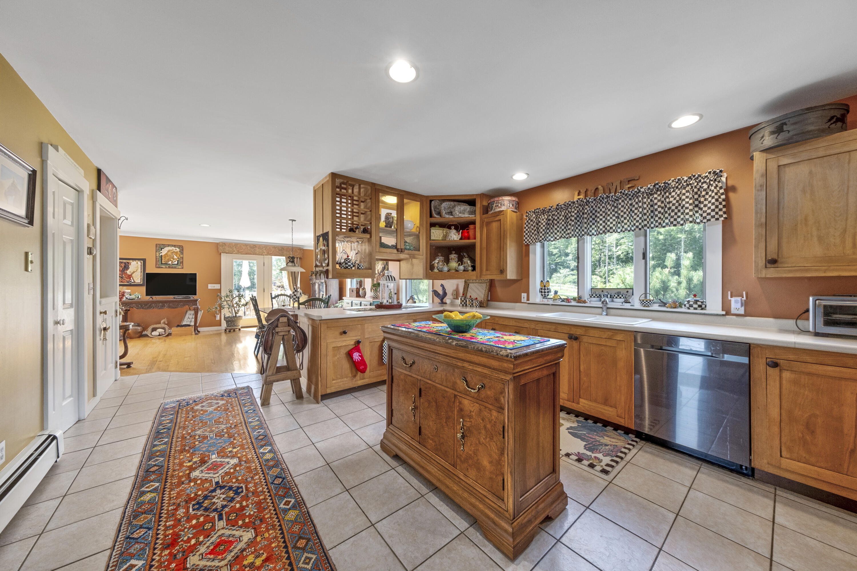 1828 Alna Road Alna, ME 04535 - Photo 10 of 101 Entering the kitchen
