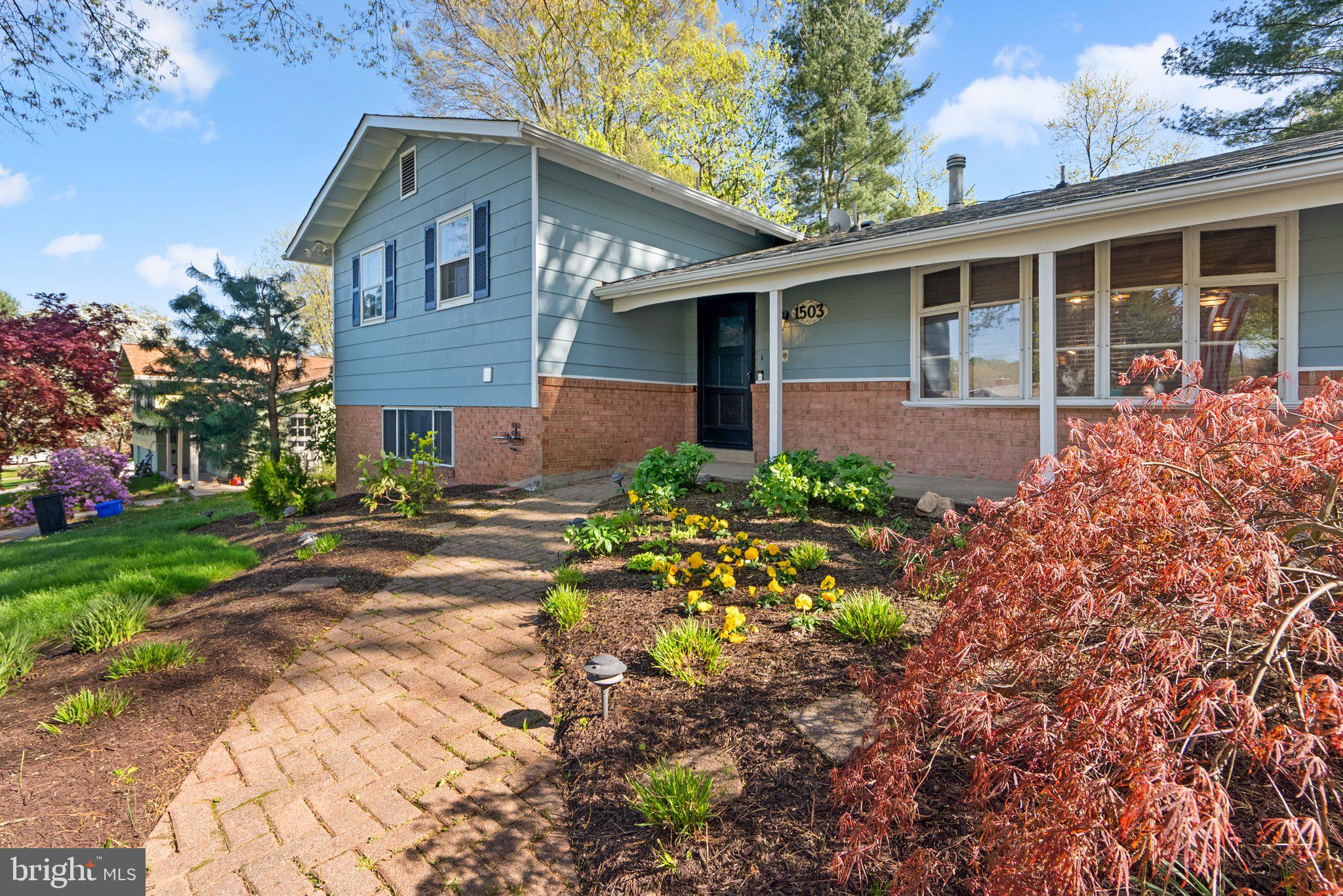 1503 Leister Drive Silver Spring, MD 20904 - Photo 1 of 58 front view of a house with a yard