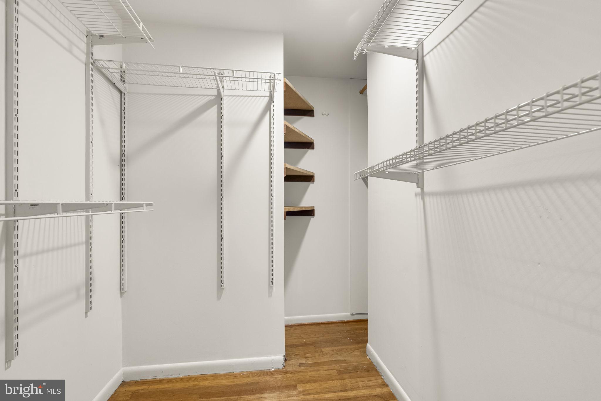 1503 Leister Drive Silver Spring, MD 20904 - Photo 28 of 58 a view of walk in closet with empty racks
