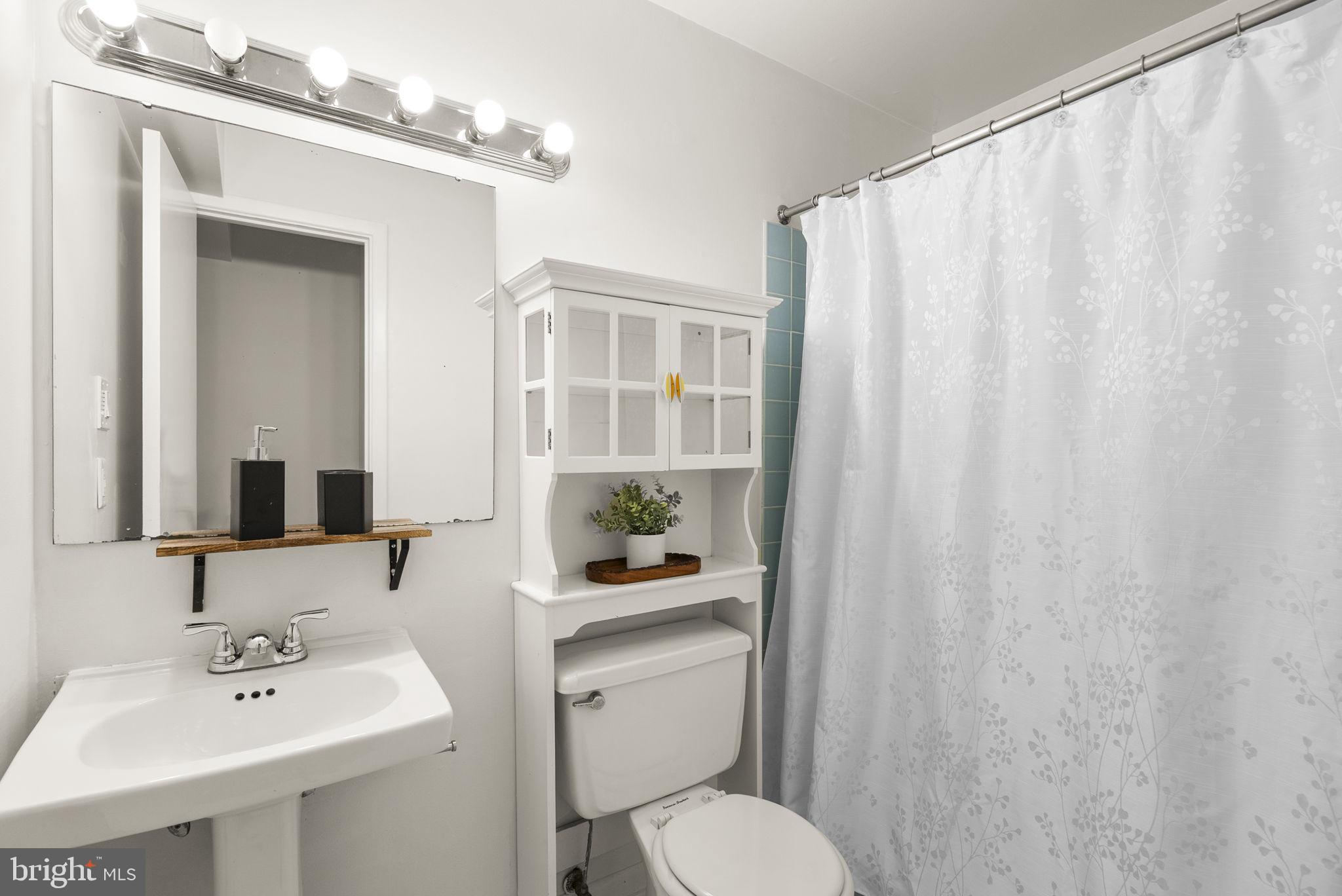 1503 Leister Drive Silver Spring, MD 20904 - Photo 44 of 58 a bathroom with a sink a toilet and a mirror