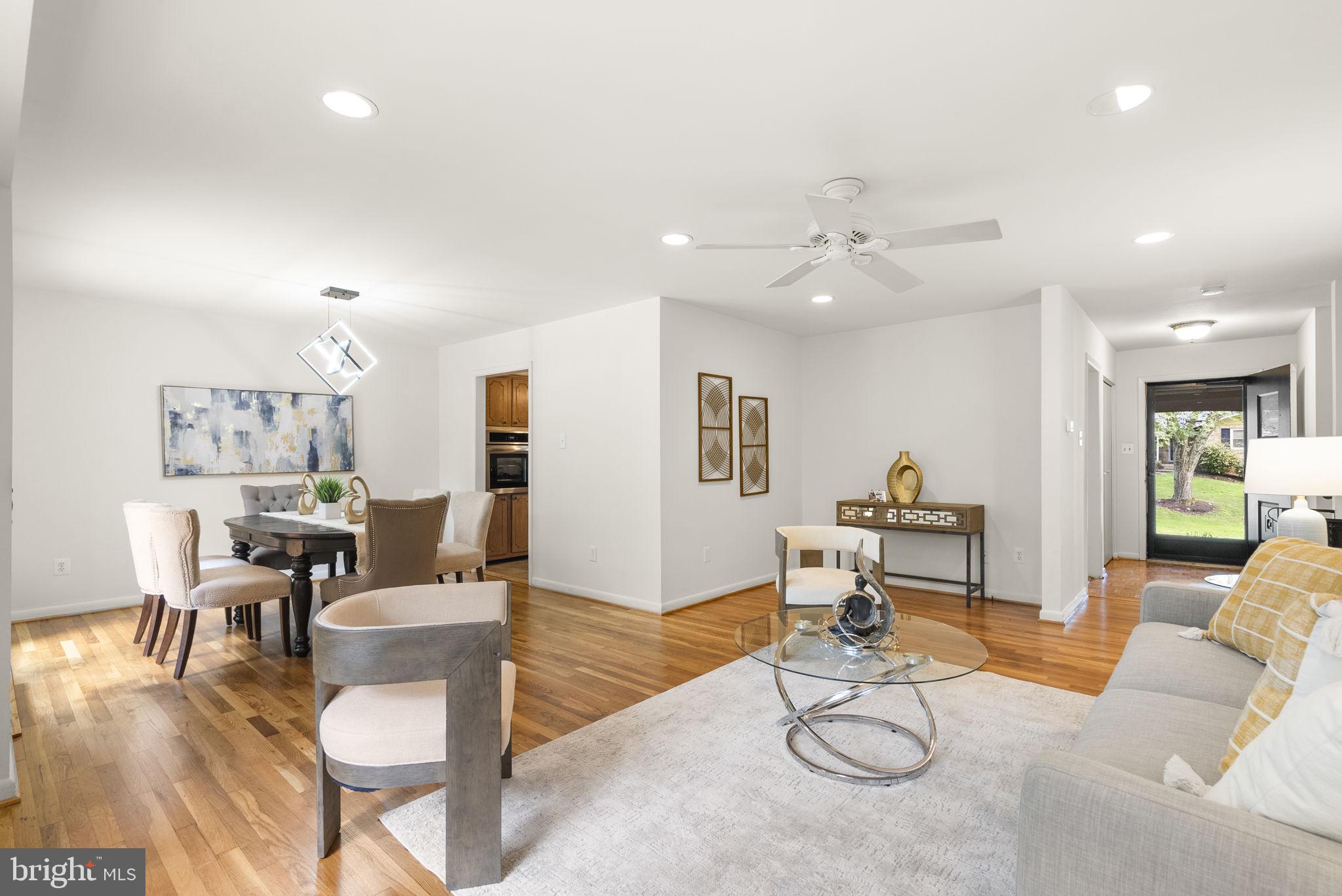 1503 Leister Drive Silver Spring, MD 20904 - Photo 7 of 58 a living room with furniture and kitchen view