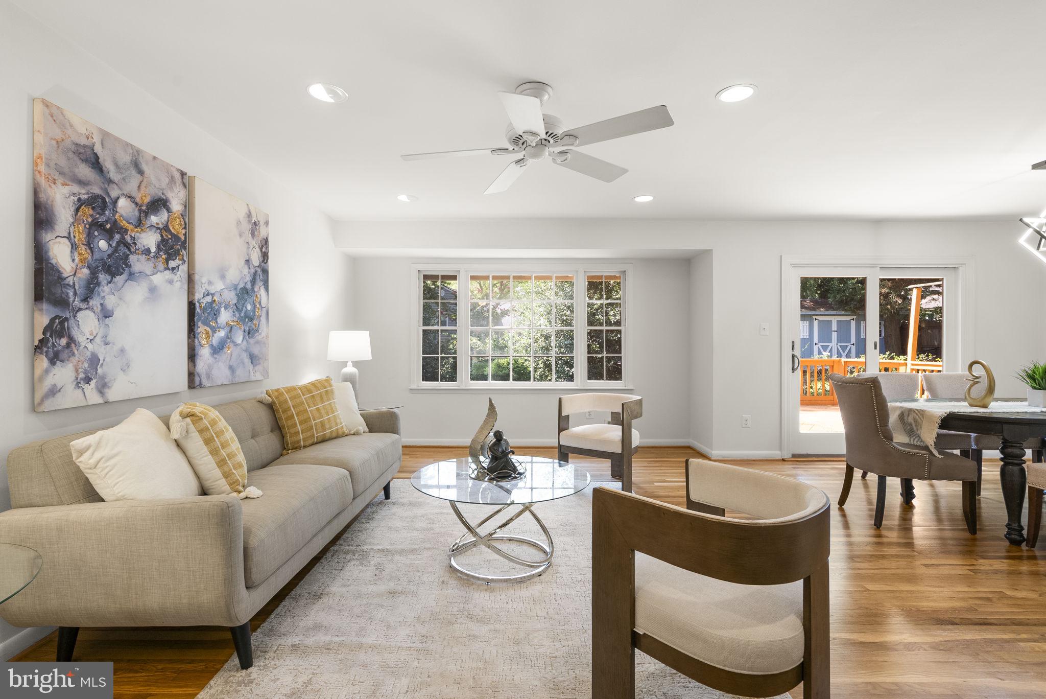 1503 Leister Drive Silver Spring, MD 20904 - Photo 9 of 58 a living room with furniture and a large window